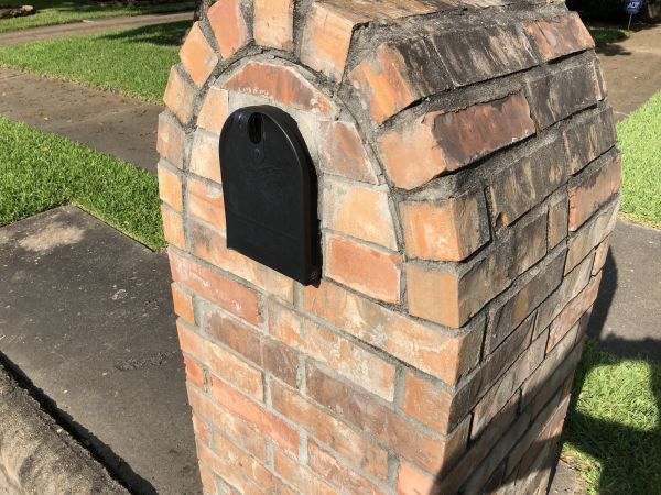 Brick Mailbox Repair in Huntsville