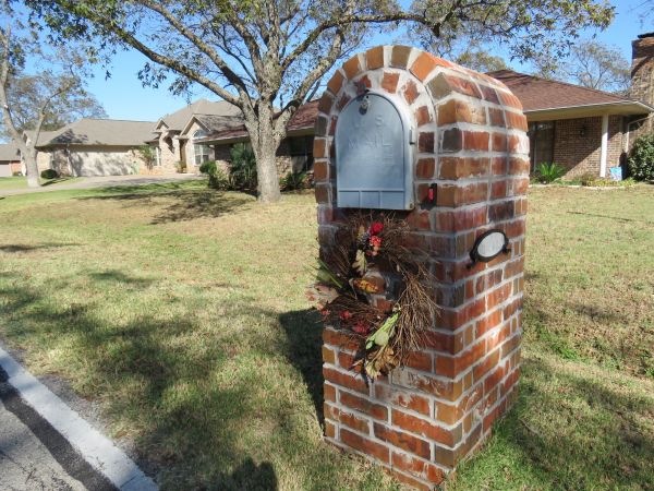 Brick Mailbox Replacement in Huntsville