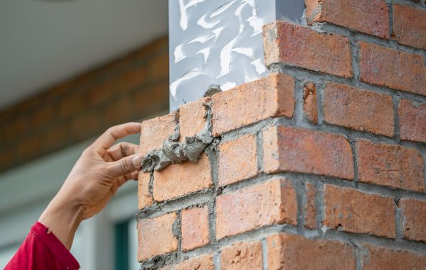 Brick Pillar Repair in Huntsville