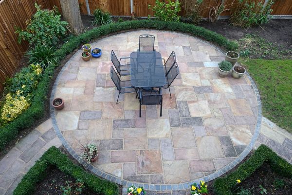 Stone Patio Repair in Huntsville