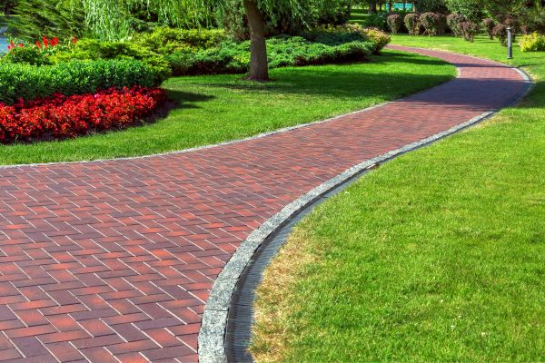 Brick Walkway Installation in Huntsville