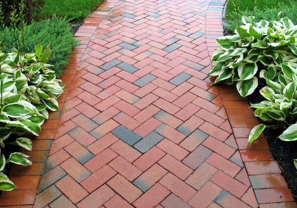 Brick Walkway Repair in Huntsville