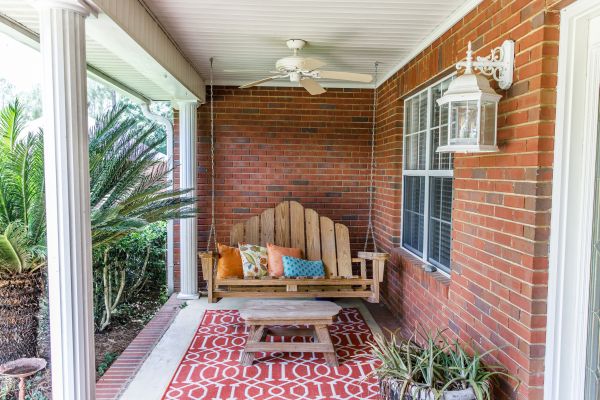 Porch Brick Repair in Huntsville