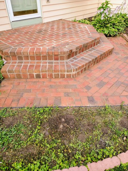 Brick Stoop Repair in Huntsville